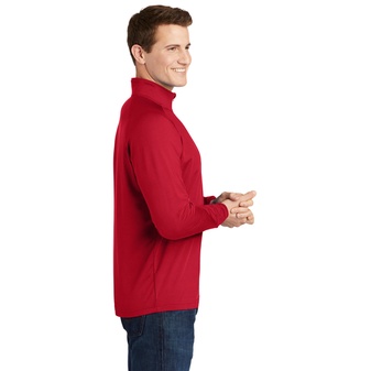 Sport-Tek Sport-Wick Stretch 1/2-Zip Pullover | Sweater Sport Pria