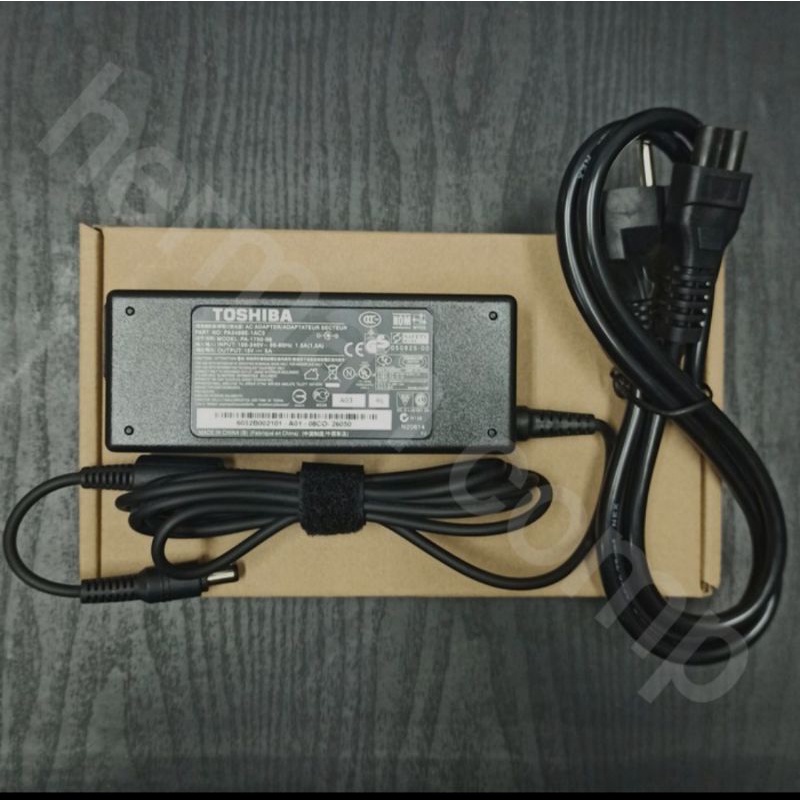 Original Adaptor Charger Toshiba Satelite Pro S500 S750 Series