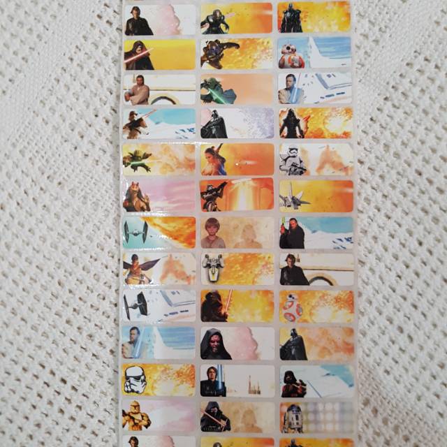 

STICKER NAMA WATERPROOF / STIKER LABEL NAMA