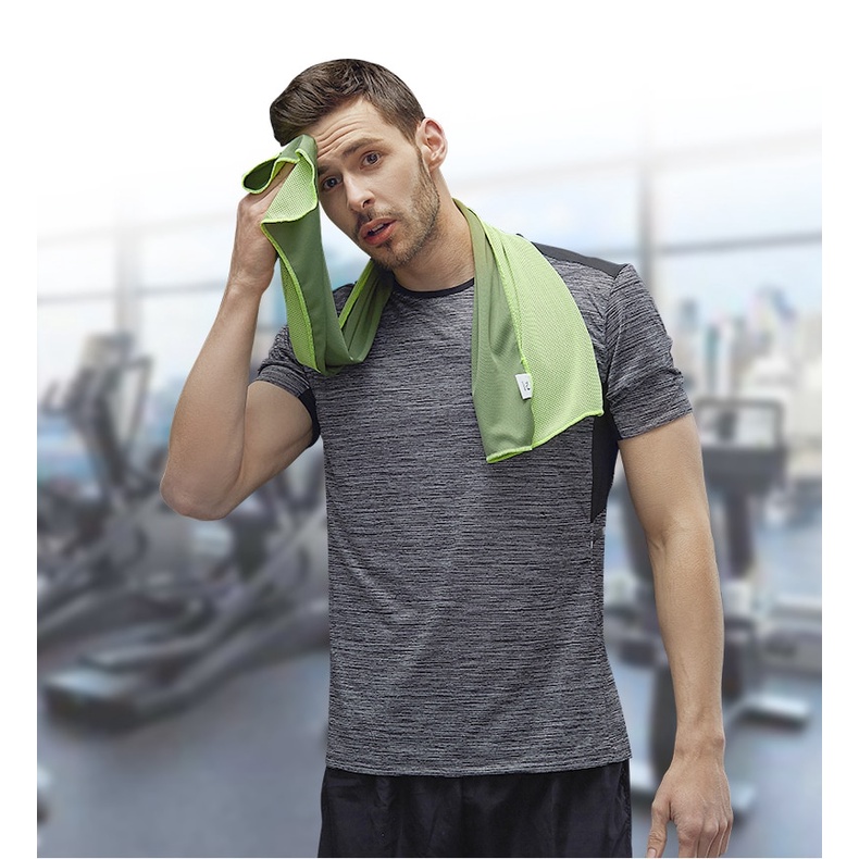 Handuk Olahraga Microfiber Dingin cepat kering untuk Fitness Fitnes Aerobic anduk bersepeda goes Dingin Sport Cooling Towel Microfiber Cooling Towel Swimming Towels Outdoor Camping Hiking Cycling Gym Yoga Towel Sports Towel Instant Cool Ice Face