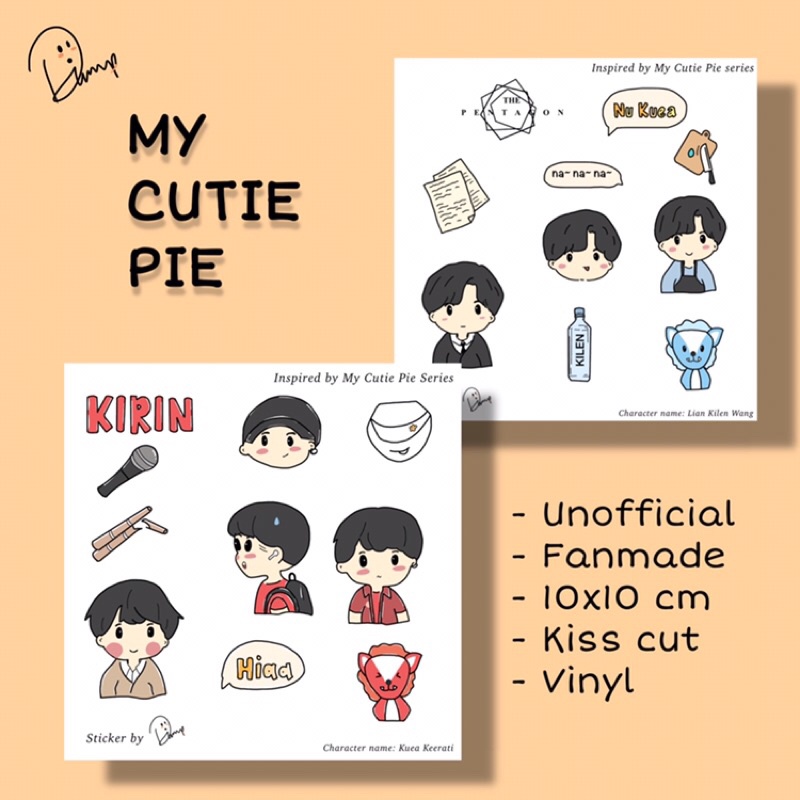 

MY CUTIE PIE Stickers