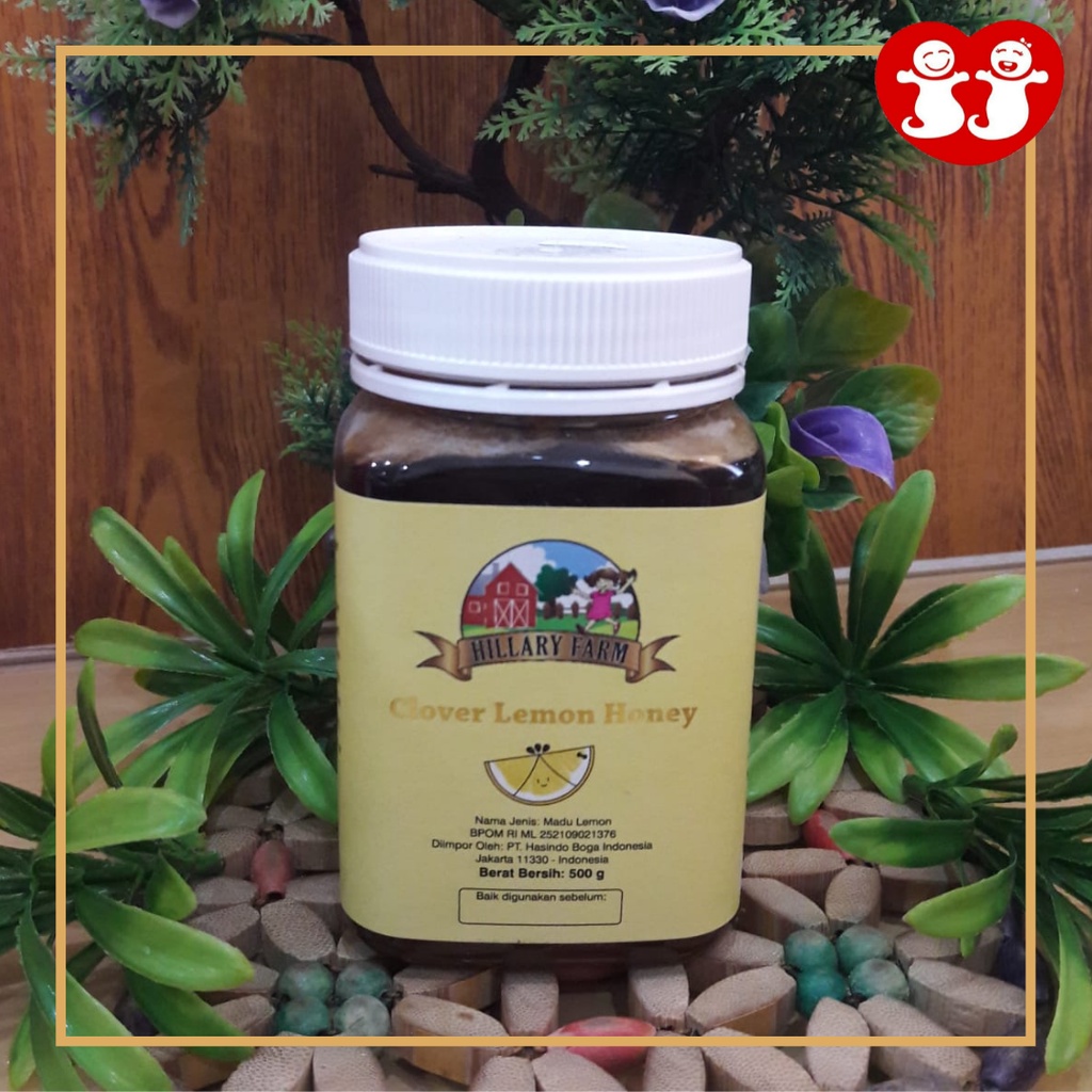 Hillary Farm Clover Lemon Honey 500gr