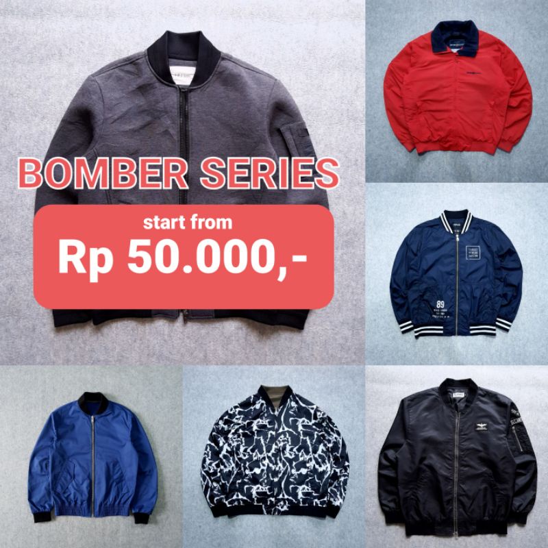 Jaket Bomber Thrift Shop