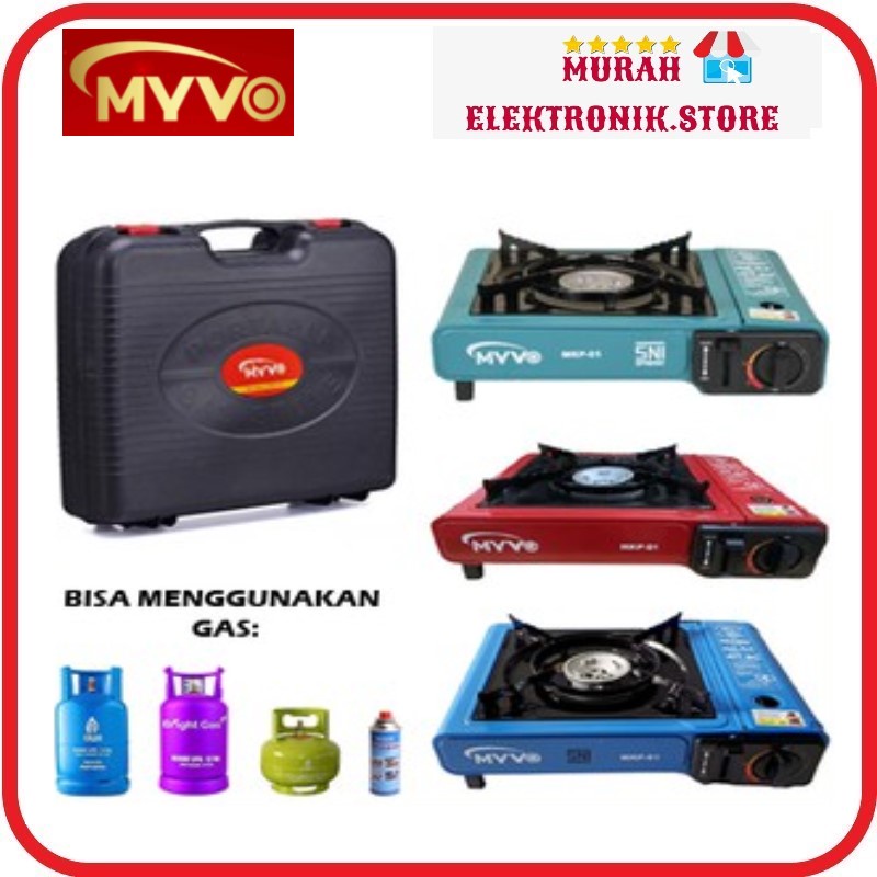 MYVO MKP-01 Kompor Gas Portable 2 in 1