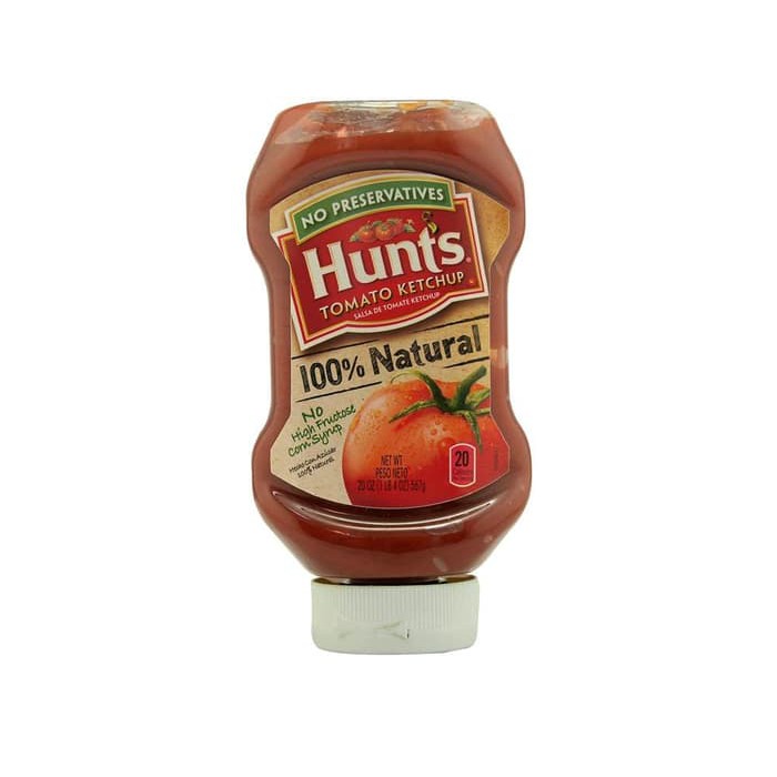 

Hunts Tomato Ketchup 100⎕atural 567 gr /Saus Tomat Alami/Bumbu Dapur