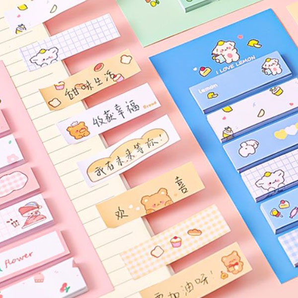 sticky notes kartun catatan tempel memo sno068 (4b3)