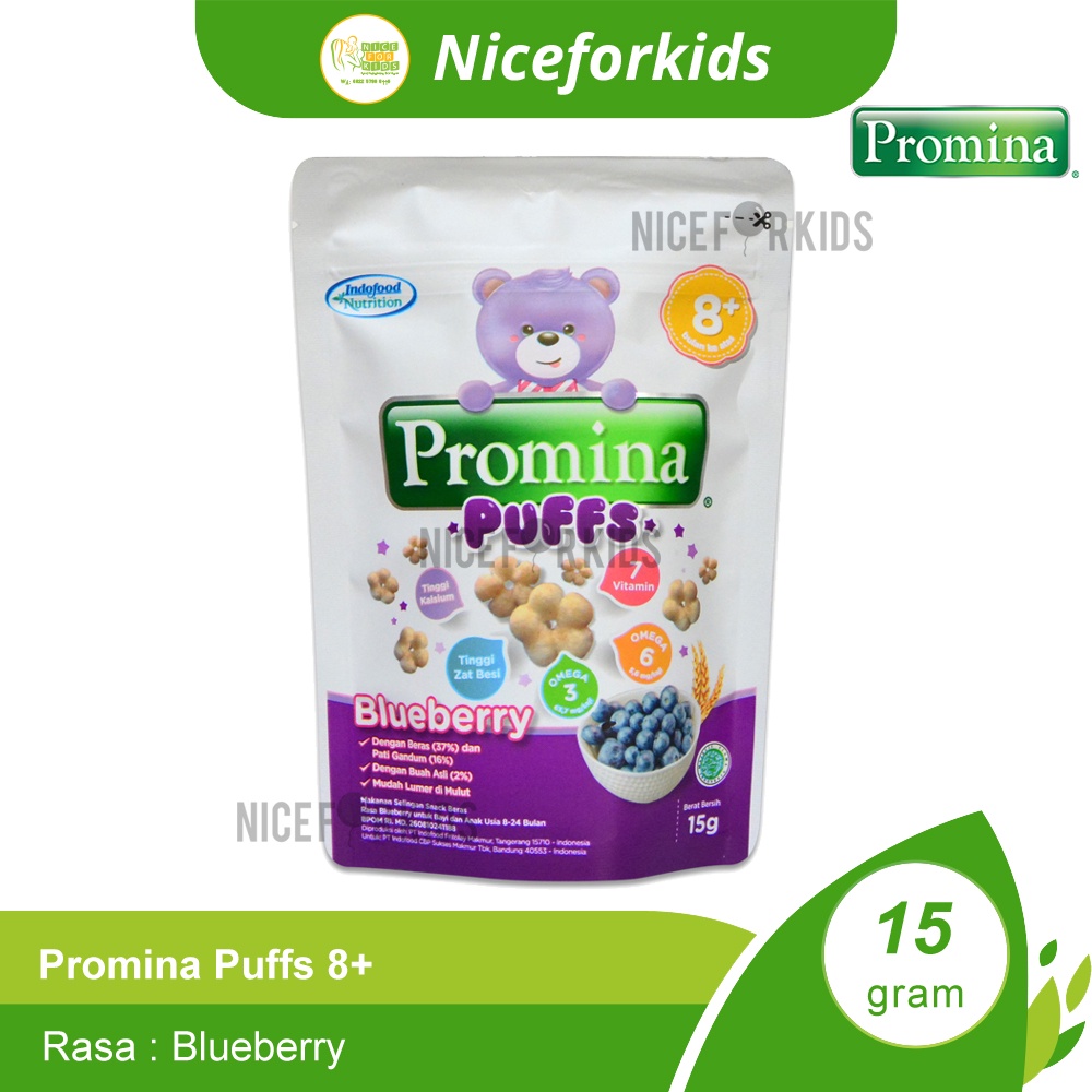 Promina Puff Snack Anak Aneka Rasa dari Promina Puffs Untuk Camilan Cemilan Bayi