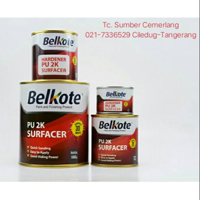 Epoxy / Epoxy pu / surfacer / belkote pu / belkote pu 2k