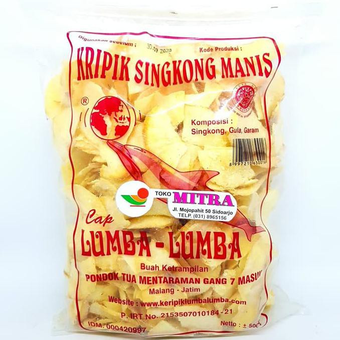 

Silahkan Order] Lumba Lumba Keripik Singkong Manis 500Gr