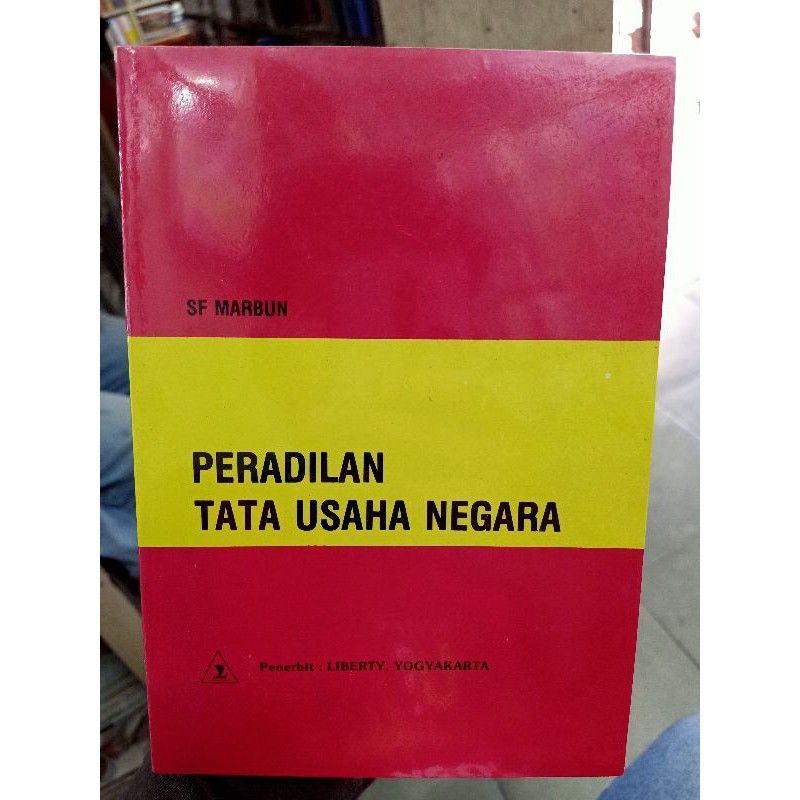 Peradilan tata usaha negara - sf marbun