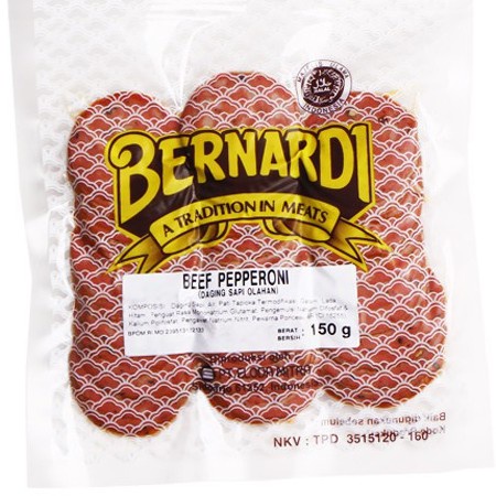 

BERNARDI BEEF PEPPERONI 150GR