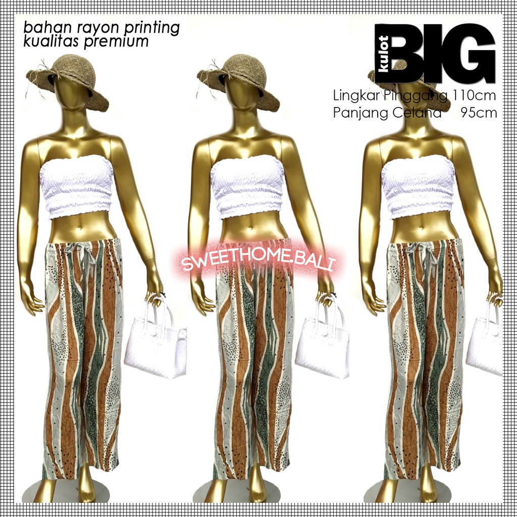 CUCI GUDANG CELANA KULOT BALI (Banyak Pilihan Motif)