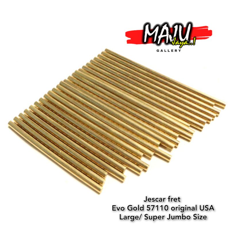 fret gitar jescar evo gold original jumbo 2.9mm set