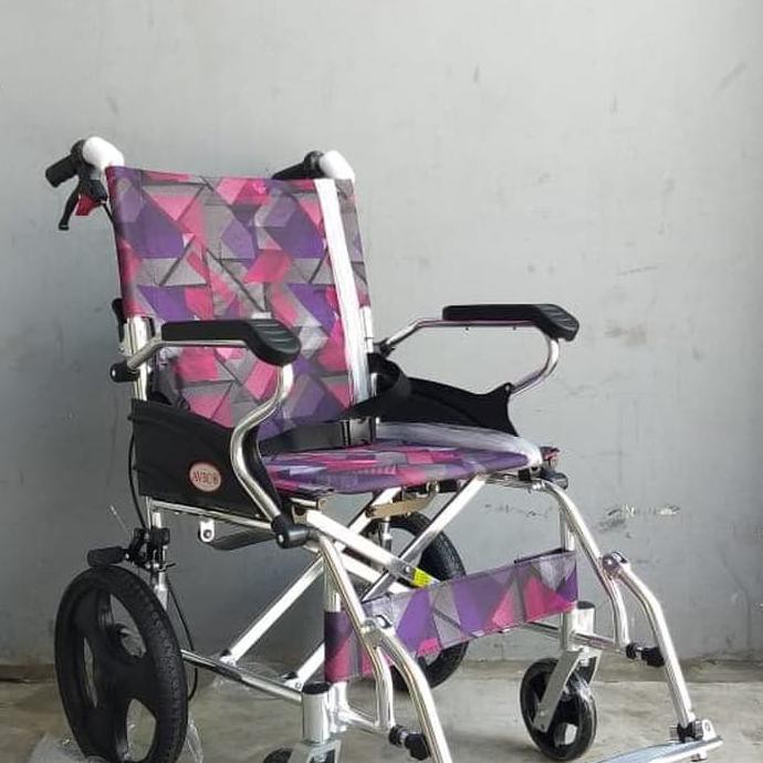 Khusus Gojek : Kursi roda semi Travelling Avico 863 LABJ Venus 12" |ORIGINAL KUALITAS |HOTLIST |
