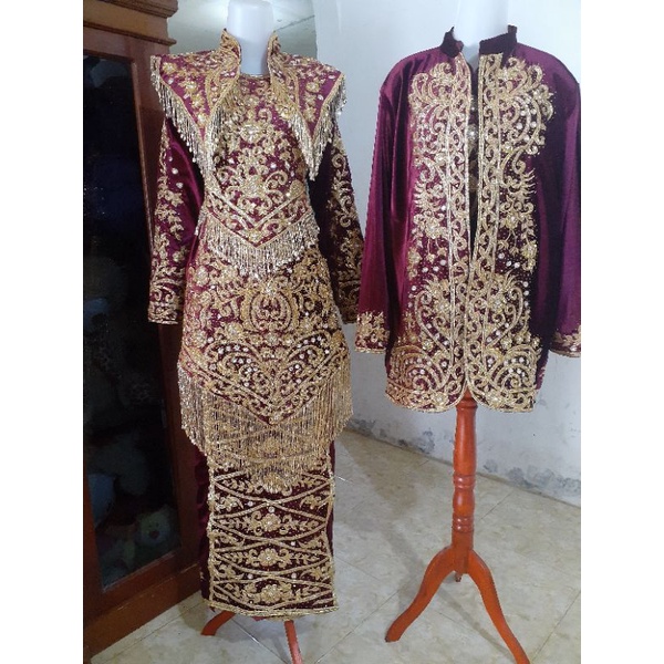 baju pemgantin minang