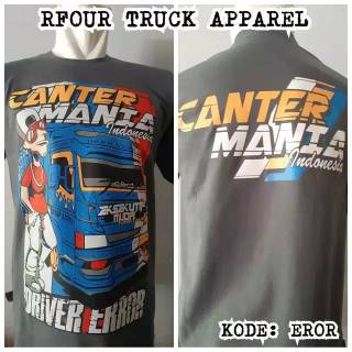  Kaos  truck canter mania Kaos  truck canter Kaos  distro 