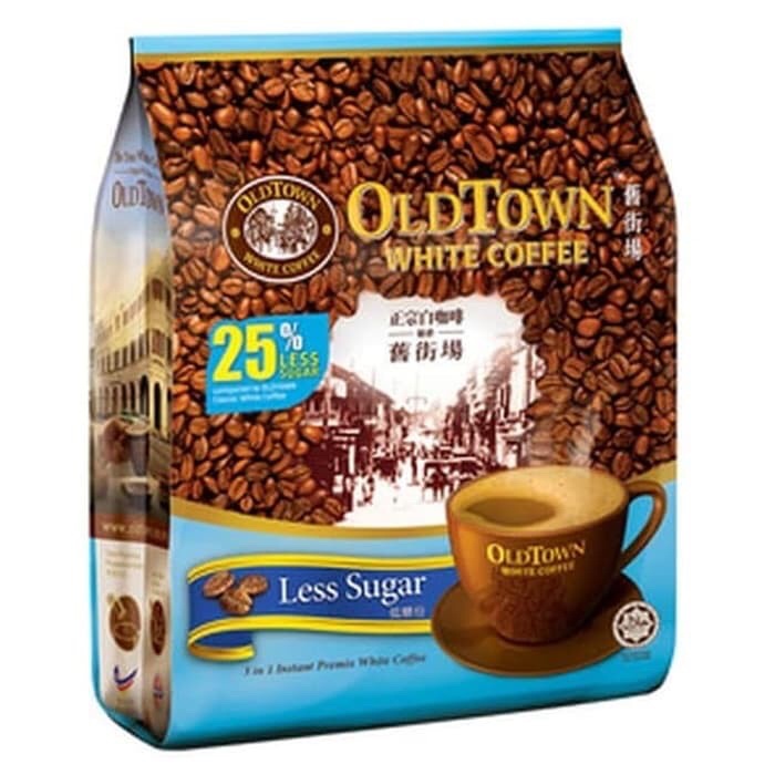 

Oldtown white coffee less sugar