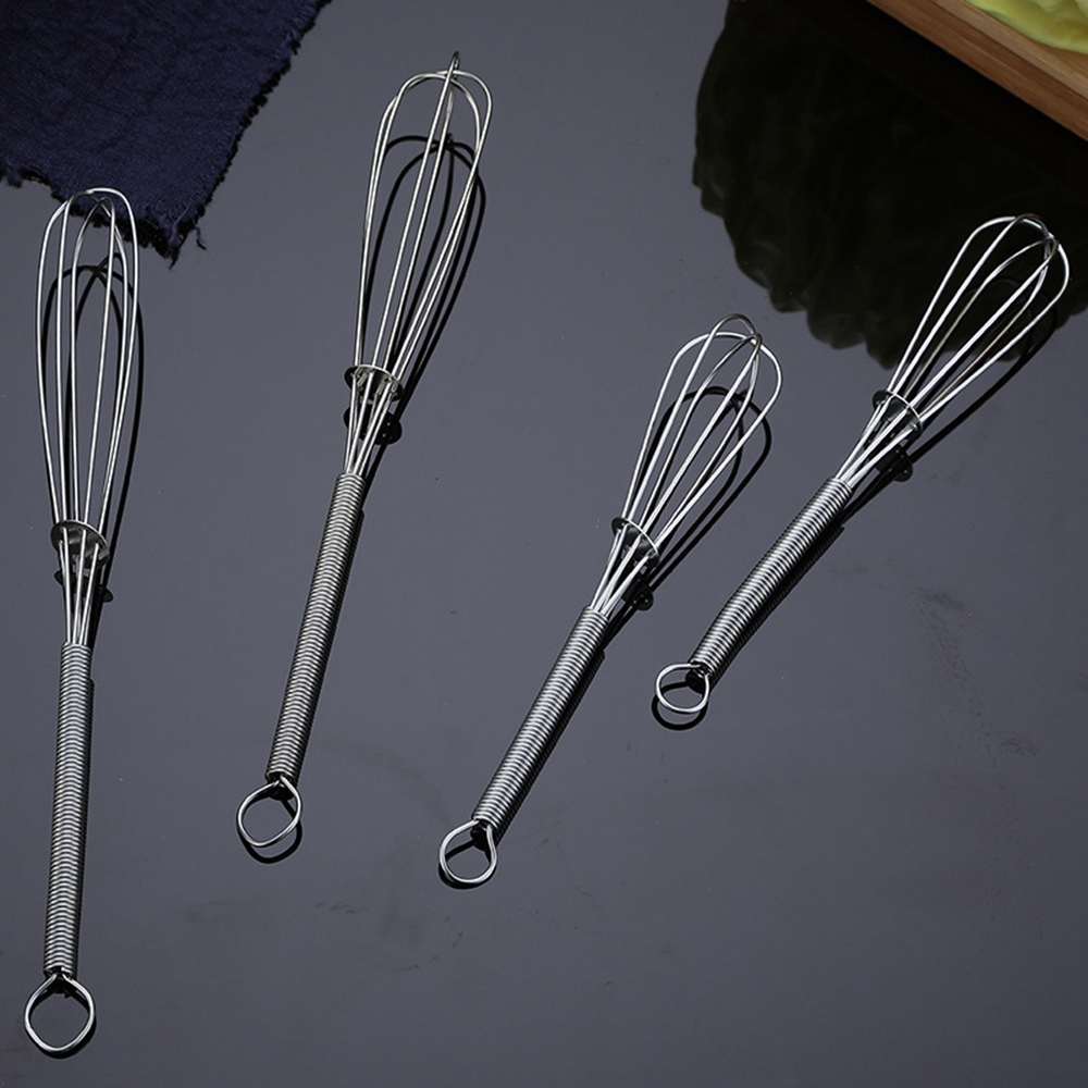 REBUY Multifunctional Egg Beater Manual Kitchen Gadgets Whisk Stainless Steel Blender Egg Mixer Eco-Friendly Rotary Baking Egg Tool