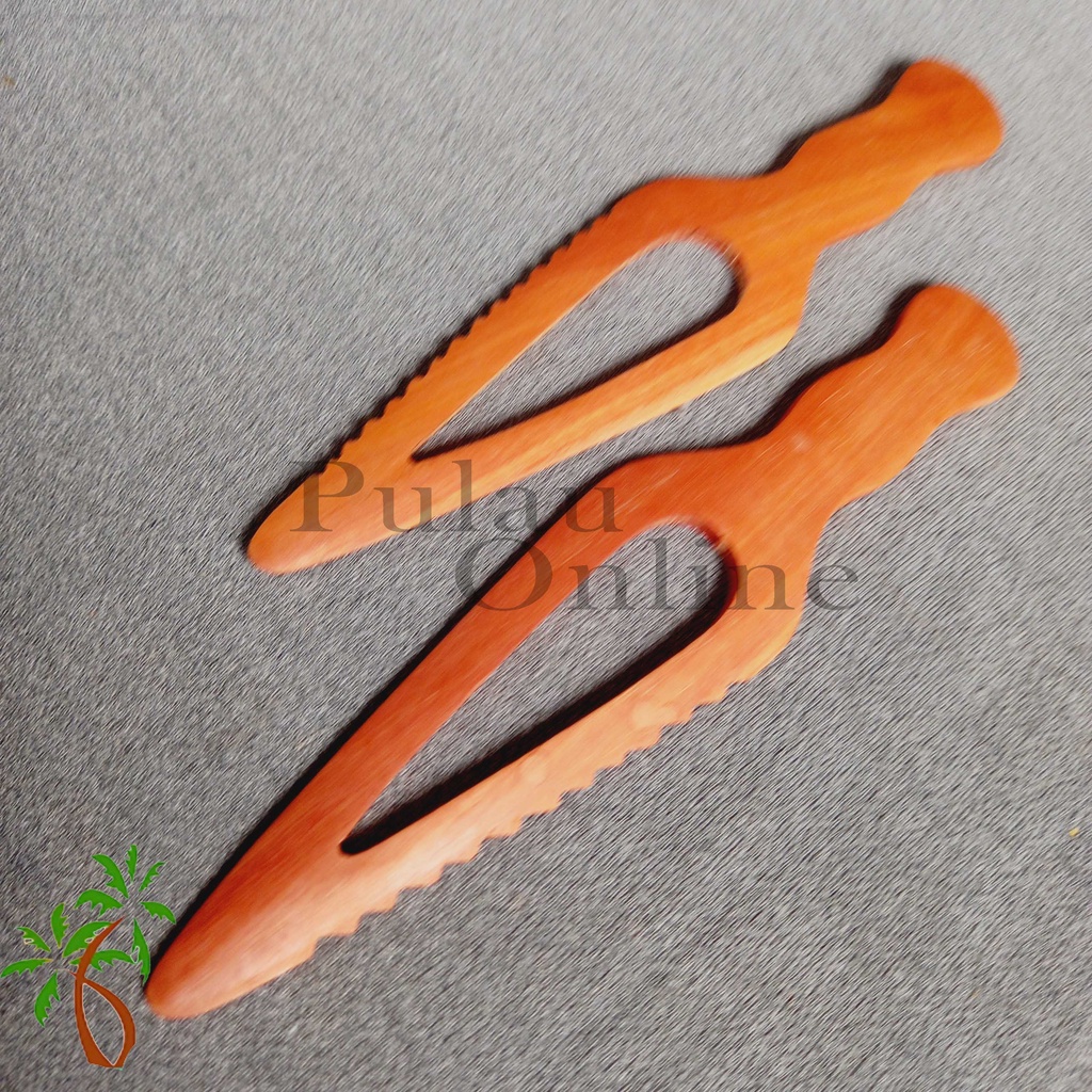 Pisau Kue Kayu Foodgrade - Wooden Cake Knife - Pisau Cake Kayu - Pisau kayu