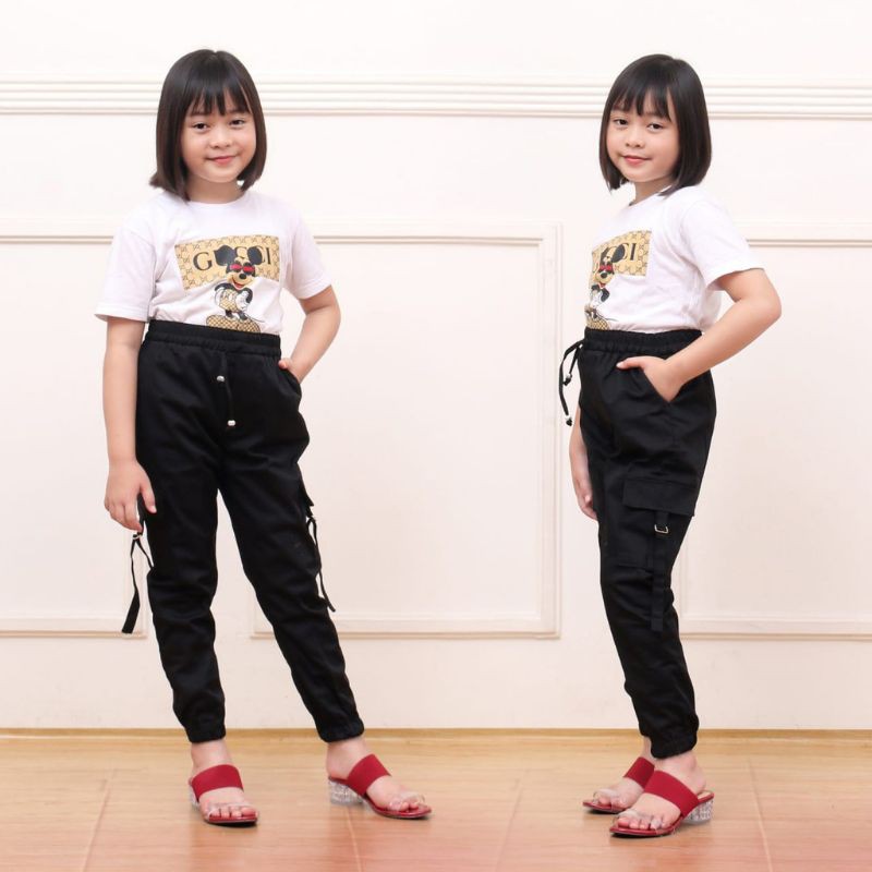 BAGGY PANTS JOGER PREMIUM ANAK TANGGUNG 11-13 THN/CELANA JOGER CATTON STRETCH