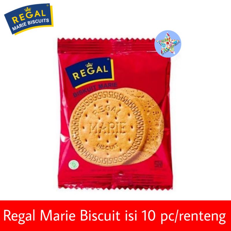 

Regal Marie Biscuit isi 10 bj/renteng