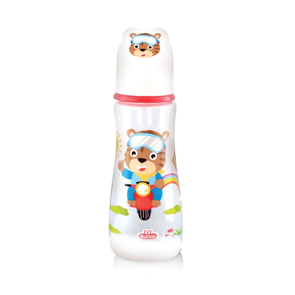 Botol Susu Bayi - Bunny Gigl Bottle Botol Susu With Printed Hood 250 ML