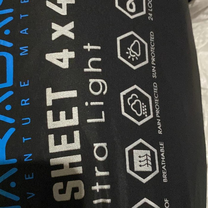 

Jualan Fly Sheet 4X4 Meter Ultralight Waterproof Terlaris