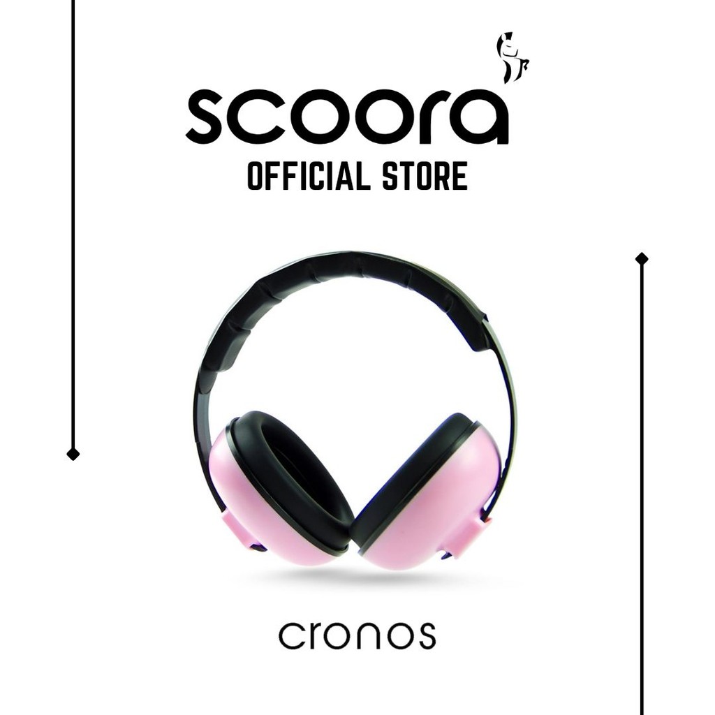 SCOORA Cronos Baby Earmuff - Pink