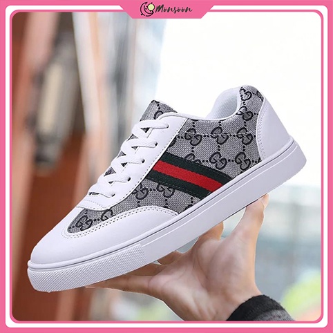 Monsoon - SEPATU motif CG - Sepatu Sneaker Shoes BISA COD DARI JAKARTA