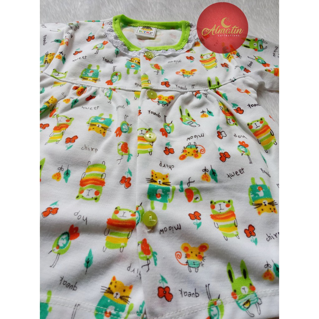 3 Set Setelan Panjang Piyama Panjang Baju Tidur Bayi /Setelan Baju Bayi 3-18 Bulan /Baju Anak 3 STEL