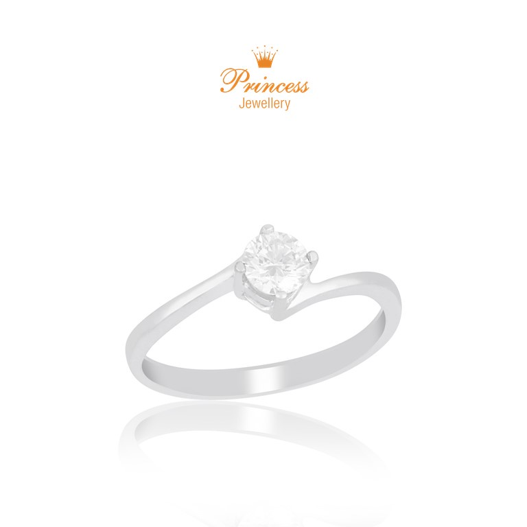 Cincin Berlian GIA Sertifikat PLR820646 Princess Jewellery