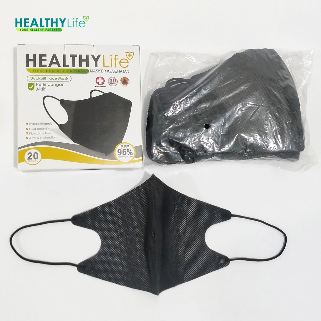 Healthylife Masker Duckbill 3D Masker 3D Masker KN95 3D Masker KN 95 Masker KN95 Duckbill