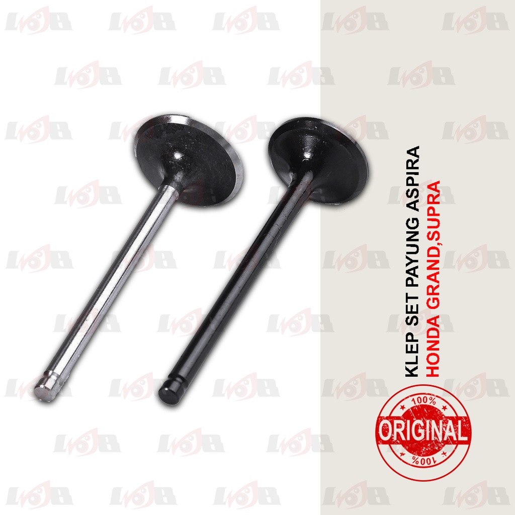 Aspira Klep Set In &amp; Ex Honda Grand Supra Revo Payung Klep Kit Komplit Besar Kecil Kode GN5