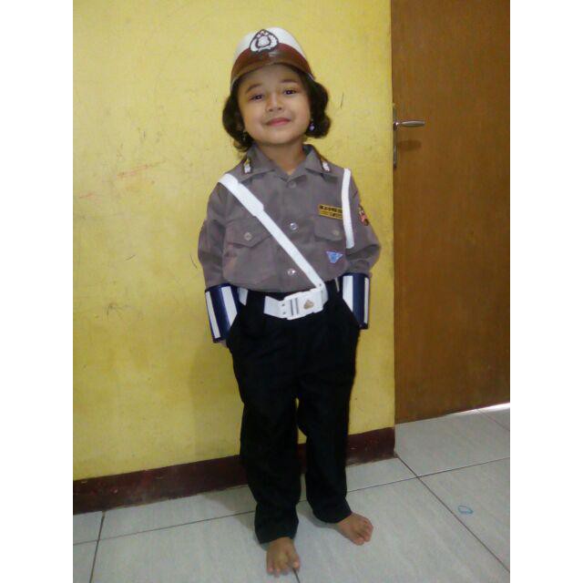 Jual Baju Polwan anak Baju profesi polwantas baju polisi wanita Baju