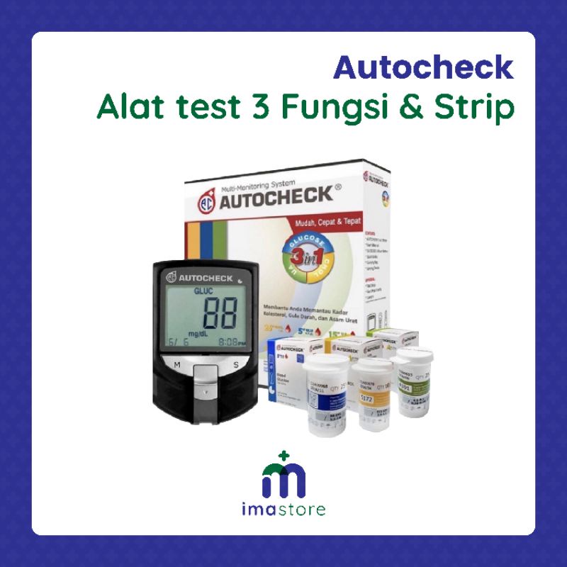 Autocheck Strip Kolesterol / Strip Cholesterol Autocheck