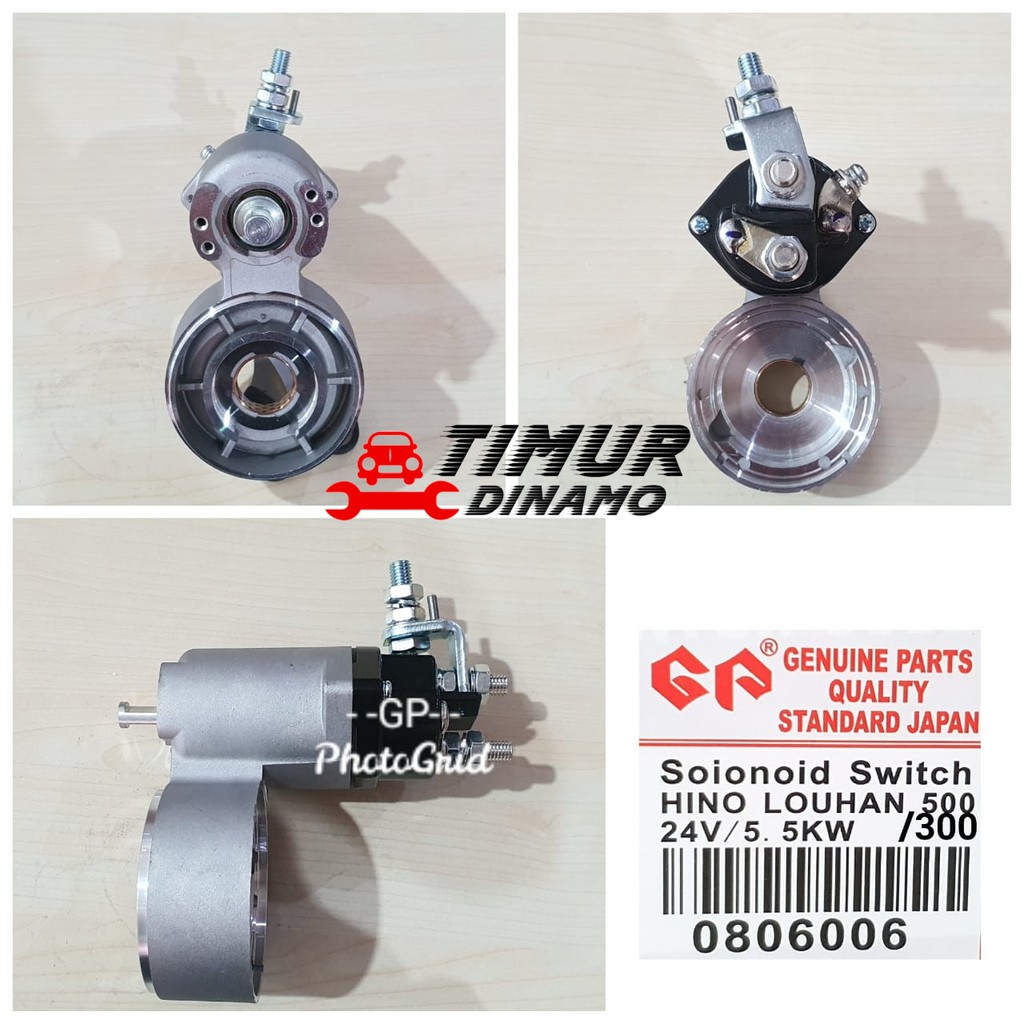 Solenoid Switch Starter Hino Lohan Louhan 300 500 (E0080)