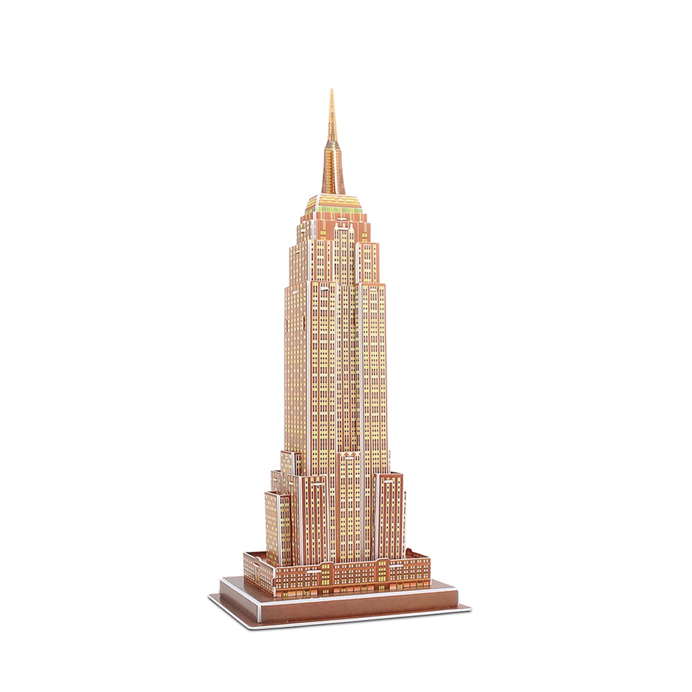 Mainan Puzzle 3d | EMPIRE STATE BUILDING | Puzzle Bangunan Terkenal - Pazel - Puzel