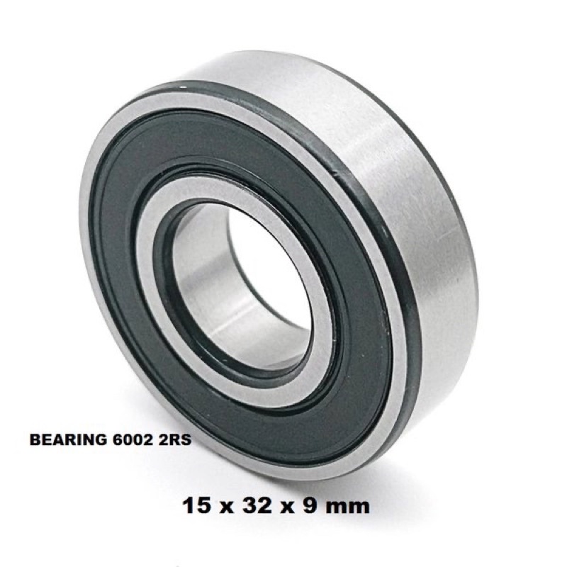 Bearing 6002 2RS Sealed Laher 15x32x9mm