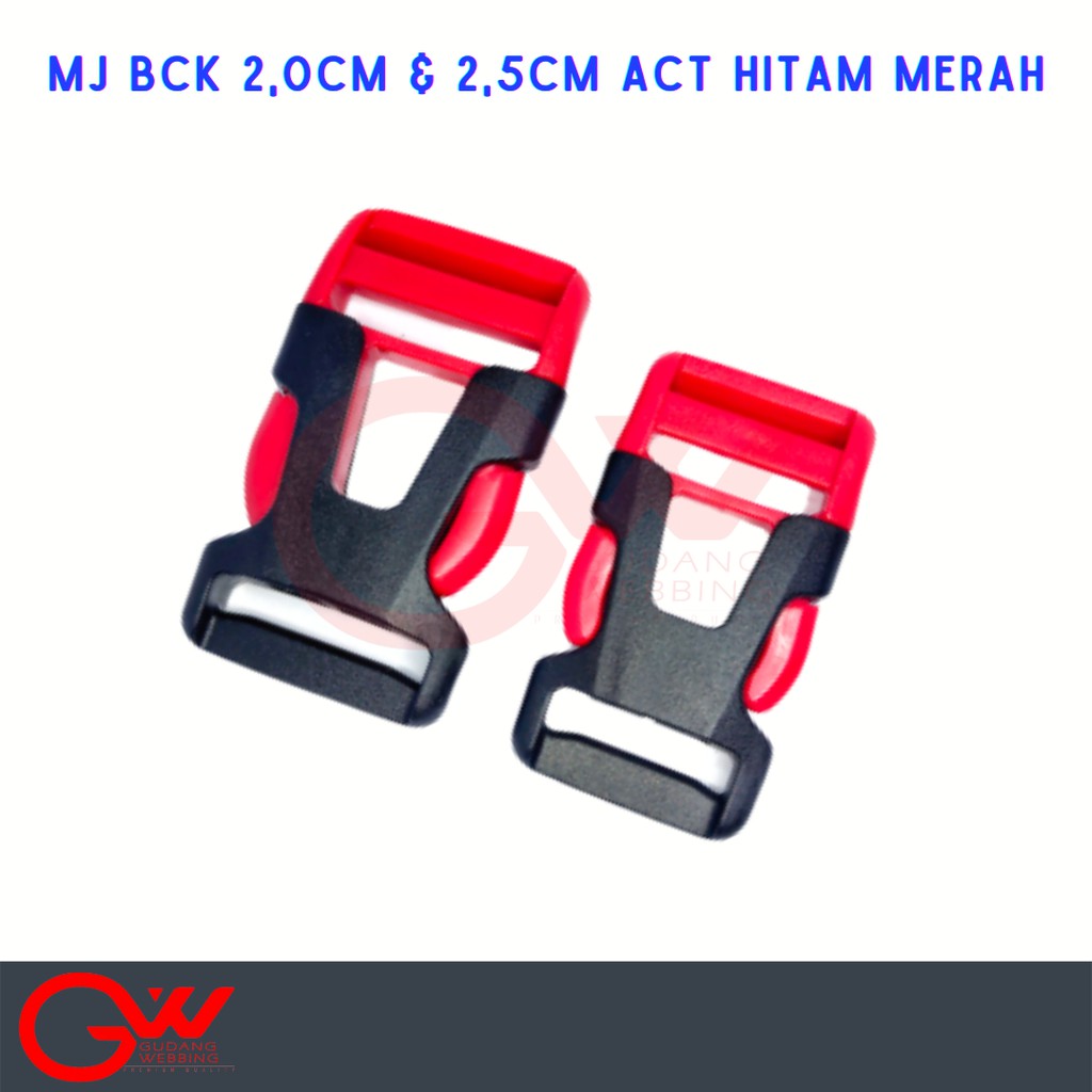 Kunci Sodok Hitam Merah | Selot Hitam Merah | MJ BCK Hitam Merah