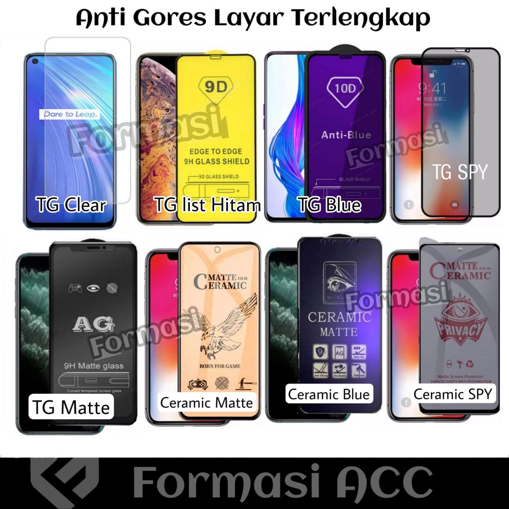 [PAKET HEMAT] 3in1 OPPO A31 Anti Gores Layar Full Cover + Tempered Glass Camera Free Skin Carbon - FIDS STORE Paket 3in1/Paket 2in1