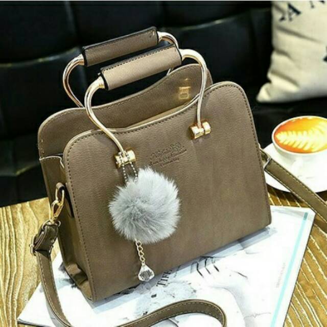 6798 KHAKI TERBARU GROSIR TAS IMPORT KOREA