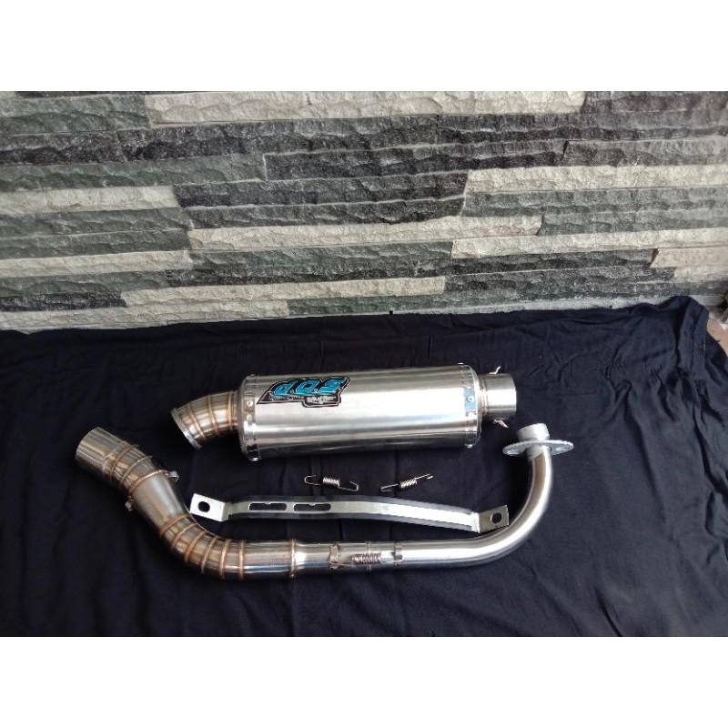 KNALPOT DOS VARIO 125 Atau 150 KNALPOT VARIO LED KNALPOT RACING DOS MIO J MIO M3 MIO SPORTY KNALPOT 