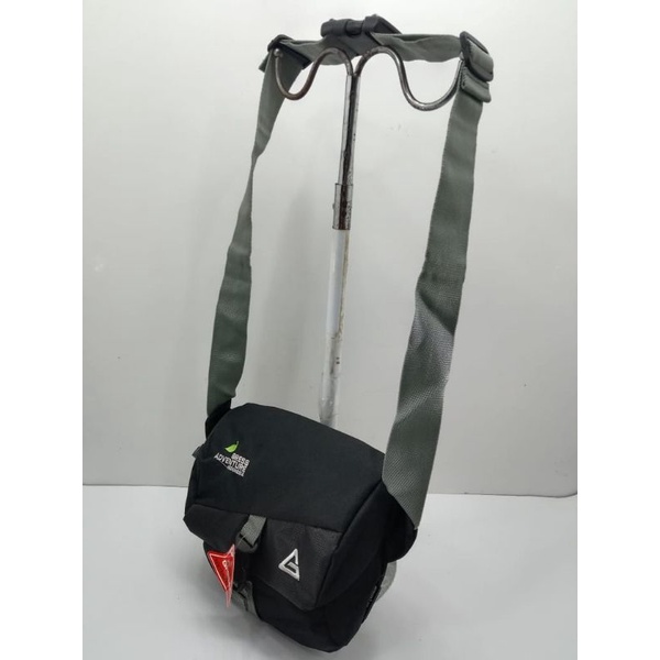 Waistbag/ Sling bag Gress Adventure Black