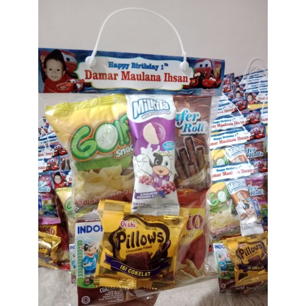 

paket snack ultah, khitan, syukuran dll murah berkualitas
