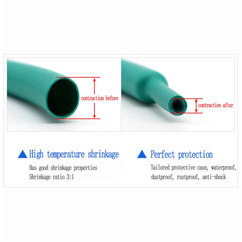 Cover Pelindung Kabel Heat Shrink Warna Acak Untuk Komputer / Tv / Kantor