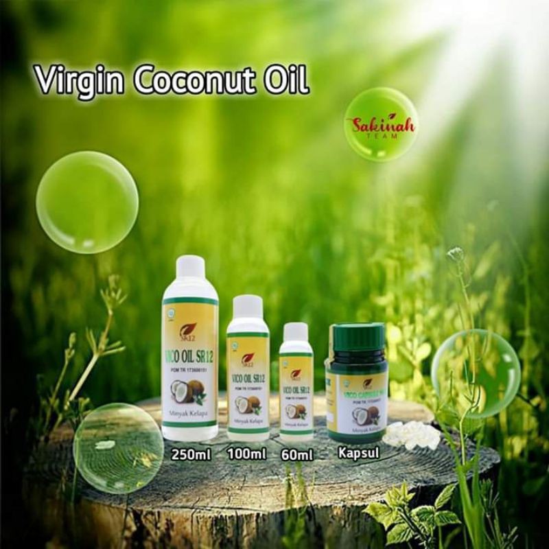 

VICO SR12/Minyak Kelapa Murni/Minyak Multifungsi