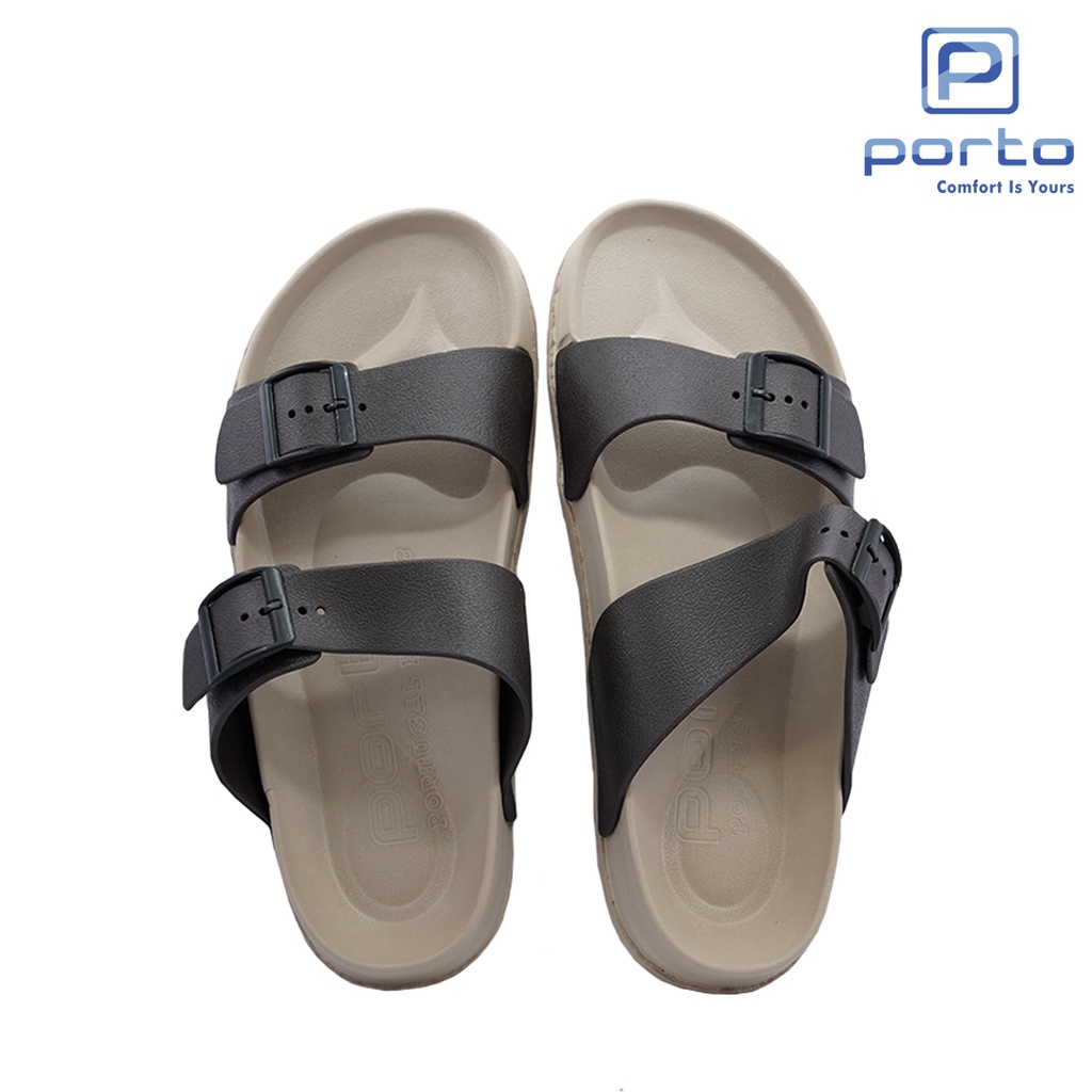 1029B - Porto Leveling Sandal Anak Pria Sandal Selop Size 30 - 35 Karet Bagus Awet Original Nyaman Tidak Licin