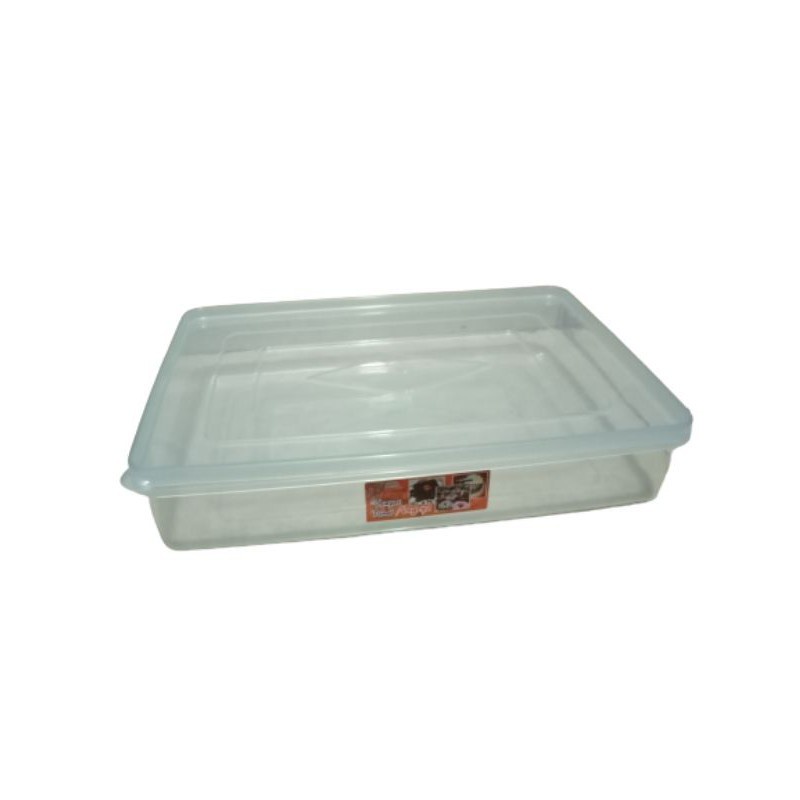 NAGOYA TANTOS Tempat Donat Brownies Makanan Box Kotak Penyimpanan Kue Plastik SealWare Roti 5215