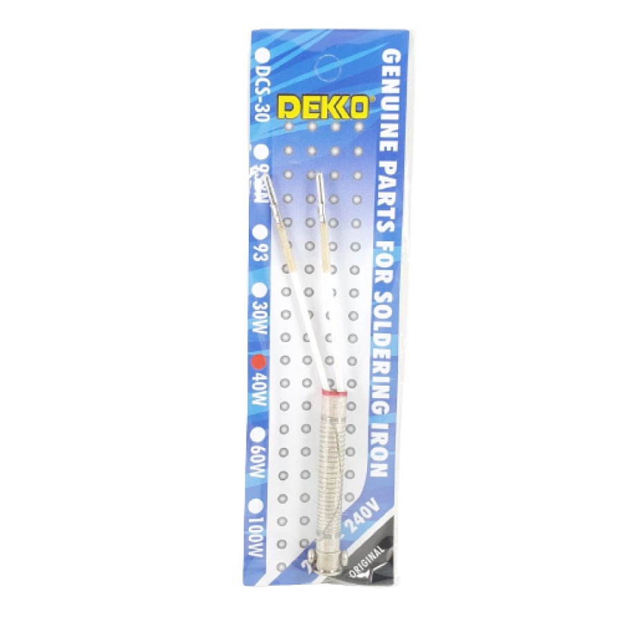 Elemen Solder Keramik Dekko 40 Watt Element Solder Ceramic 40w