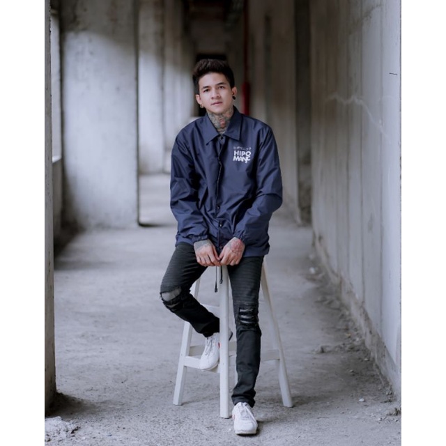 JAKET COACH YINYANG HIPOMANIC / JAKET KEKINIAN